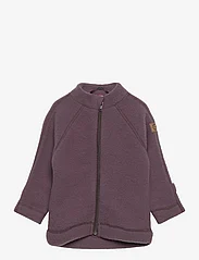mikk-line - Wool Baby Jacket - laveste priser - huckleberry - 0