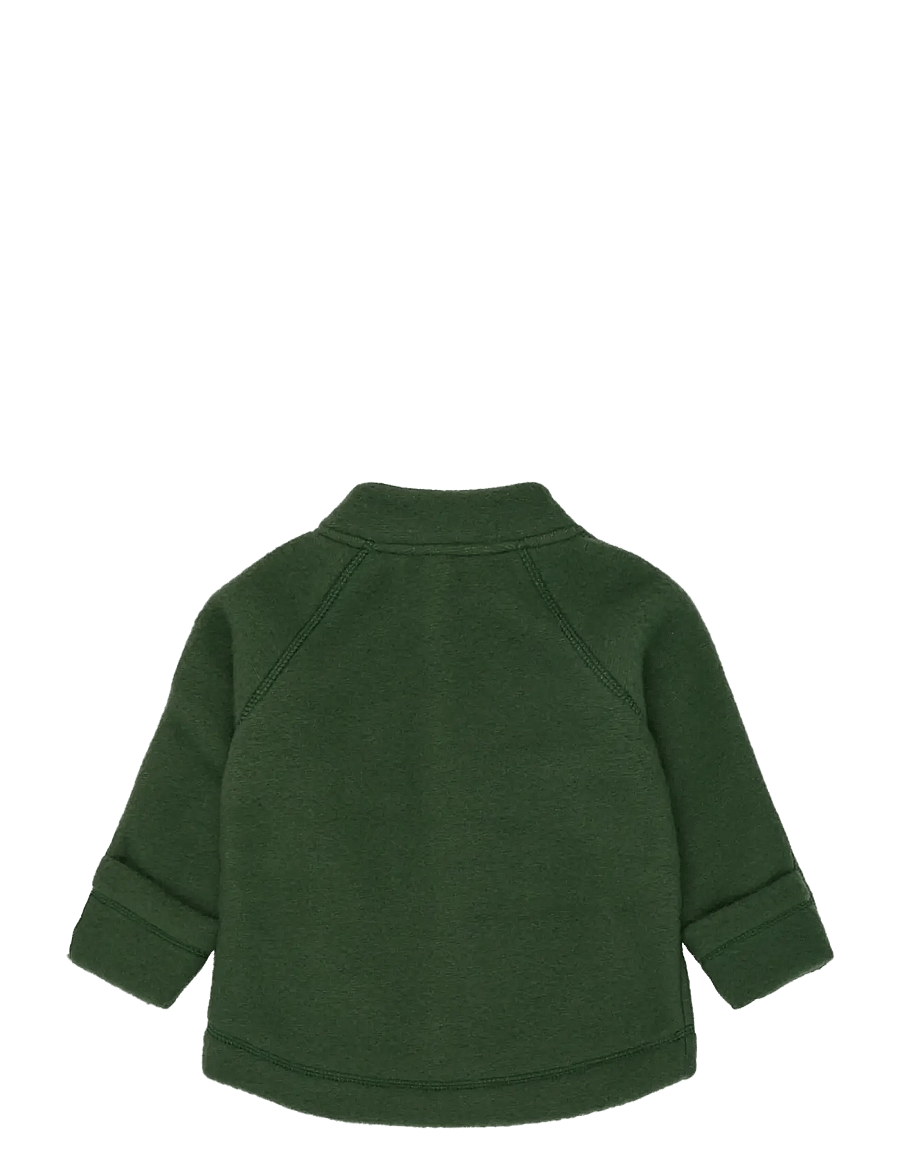 mikk-line - Wool Baby Jacket - fleecejacken - kombu green - 1