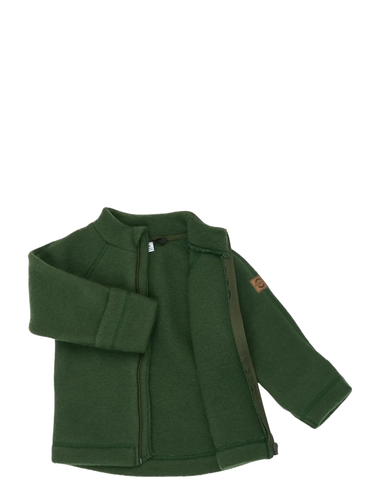 mikk-line - Wool Baby Jacket - fleecejacken - kombu green - 2