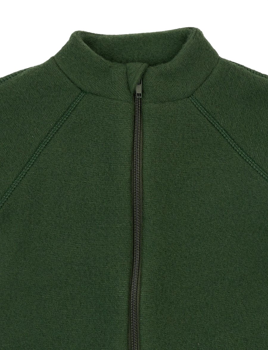 mikk-line - Wool Baby Jacket - fleecejacken - kombu green - 3