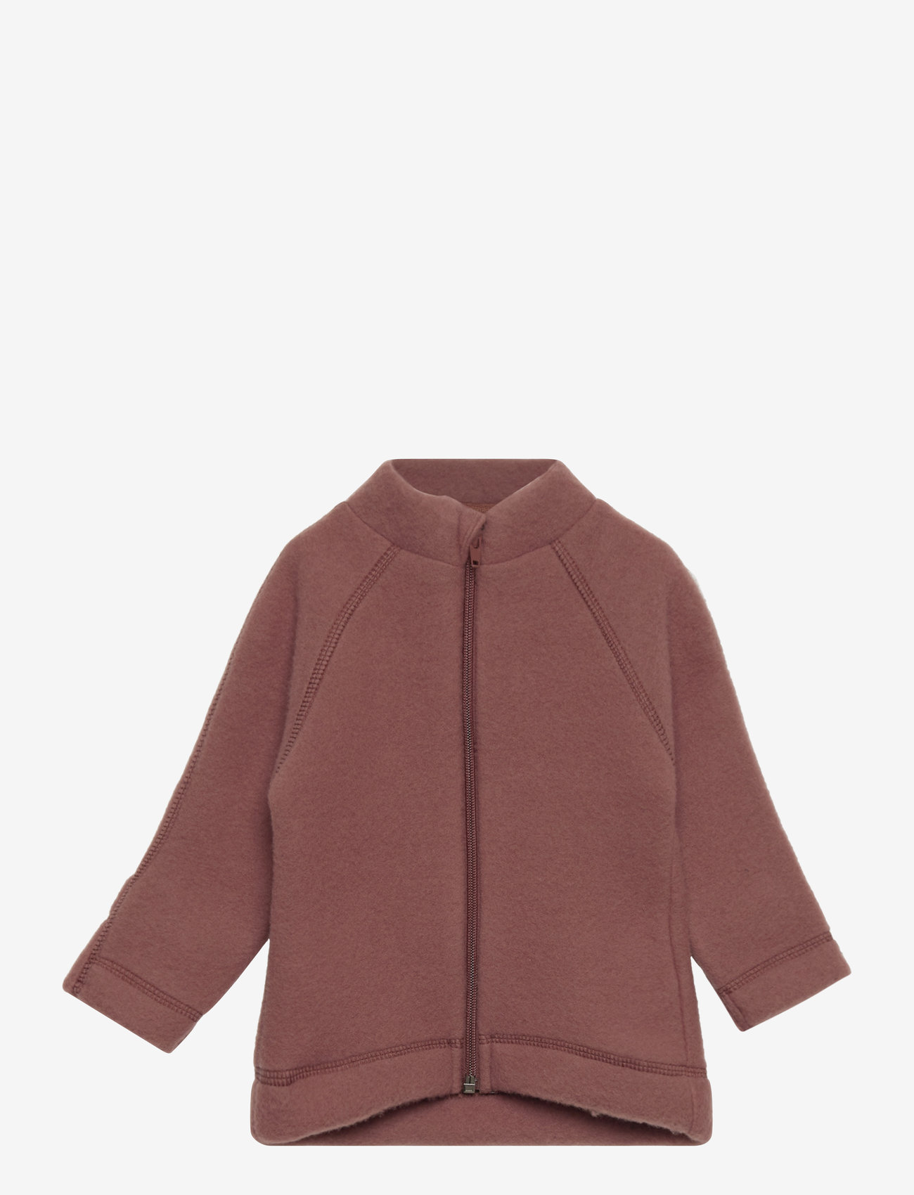 mikk-line - Wool Baby Jacket - efterårsjakker - mink - 0