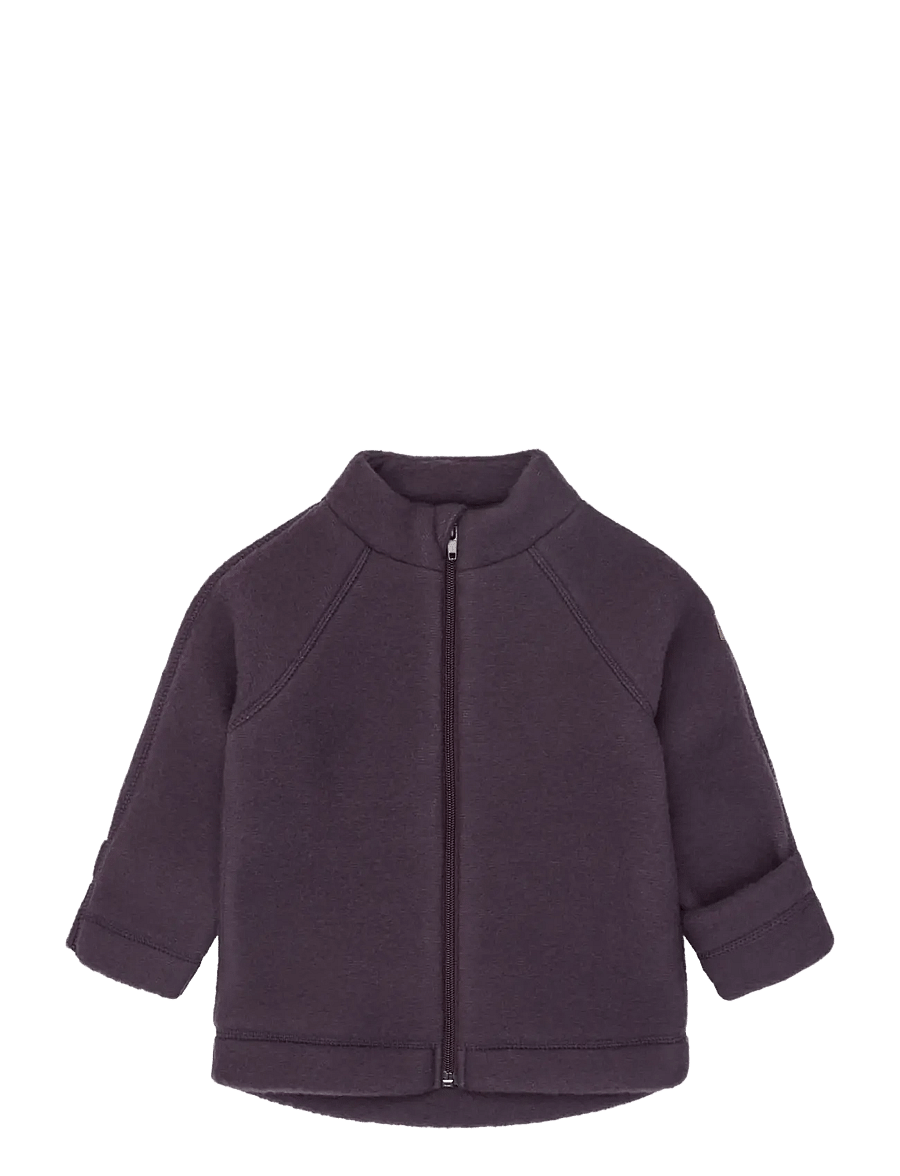 mikk-line - Wool Baby Jacket - fleecejacken - plum perfect - 0