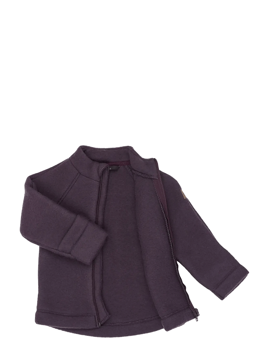 mikk-line - Wool Baby Jacket - fleecejacken - plum perfect - 2