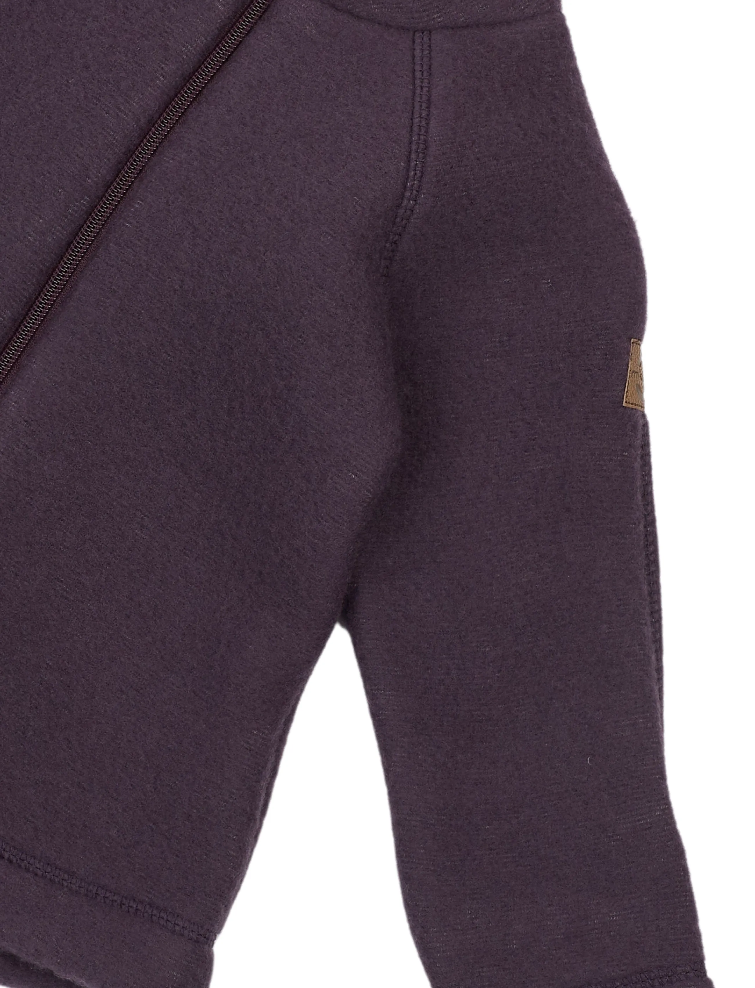 mikk-line - Wool Baby Jacket - fleecejacken - plum perfect - 3