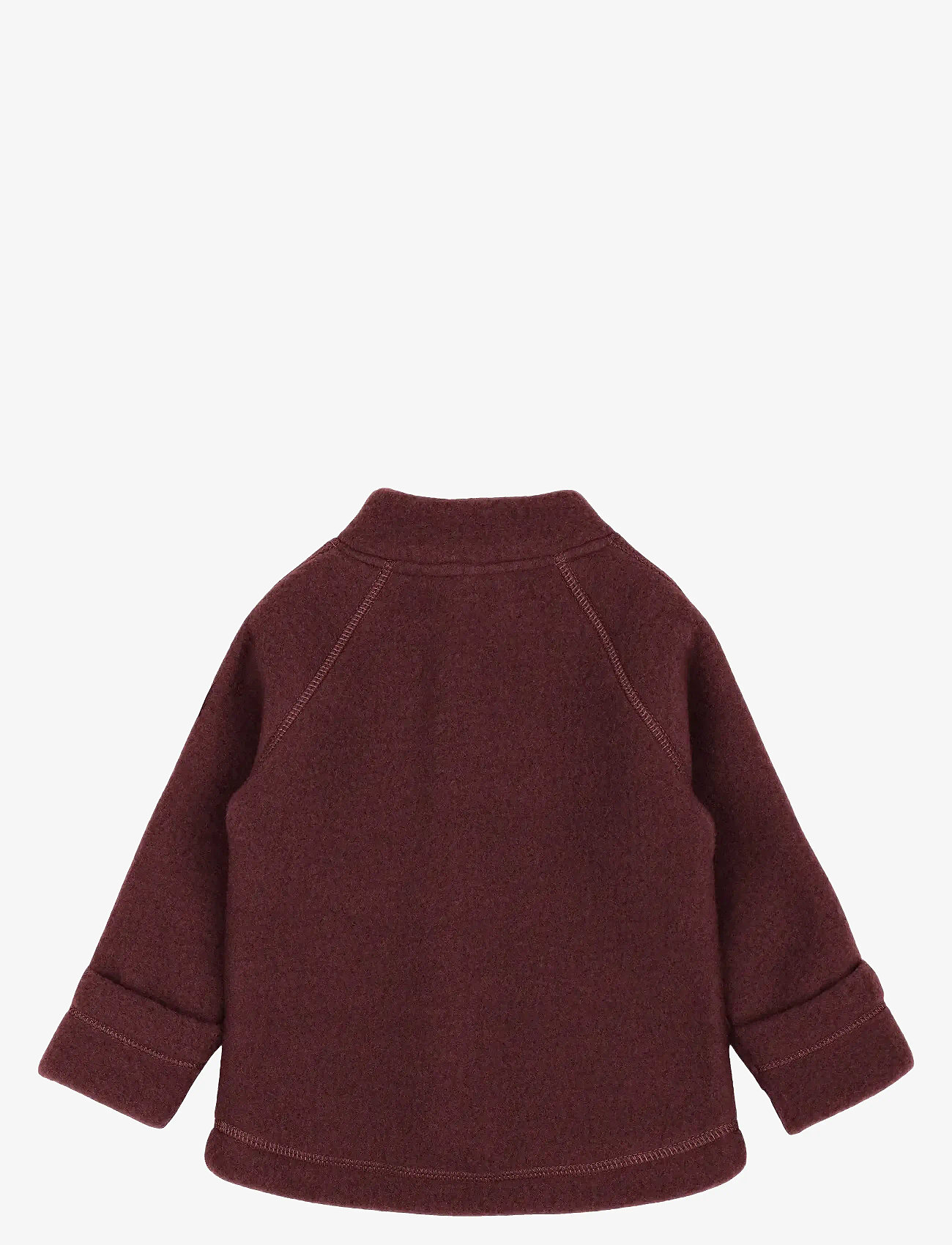 mikk-line - Wool Baby Jacket - efterårsjakker - rum raisin - 1