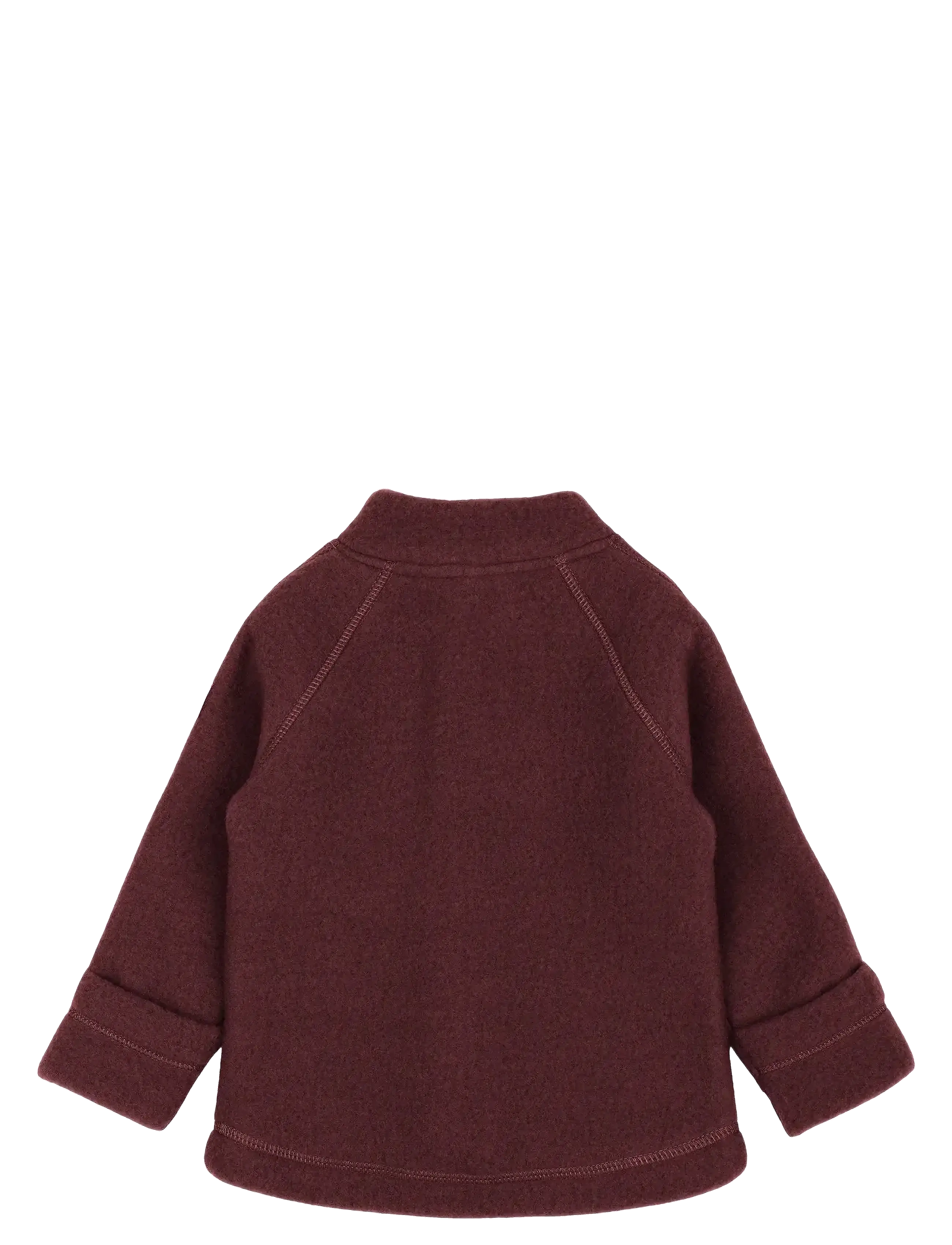 mikk-line - Wool Baby Jacket - efterårsjakker - rum raisin - 1