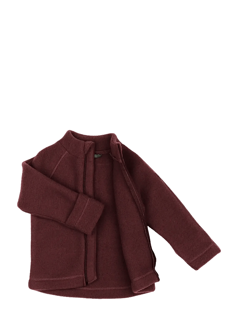 mikk-line - Wool Baby Jacket - fleecejacken - rum raisin - 2