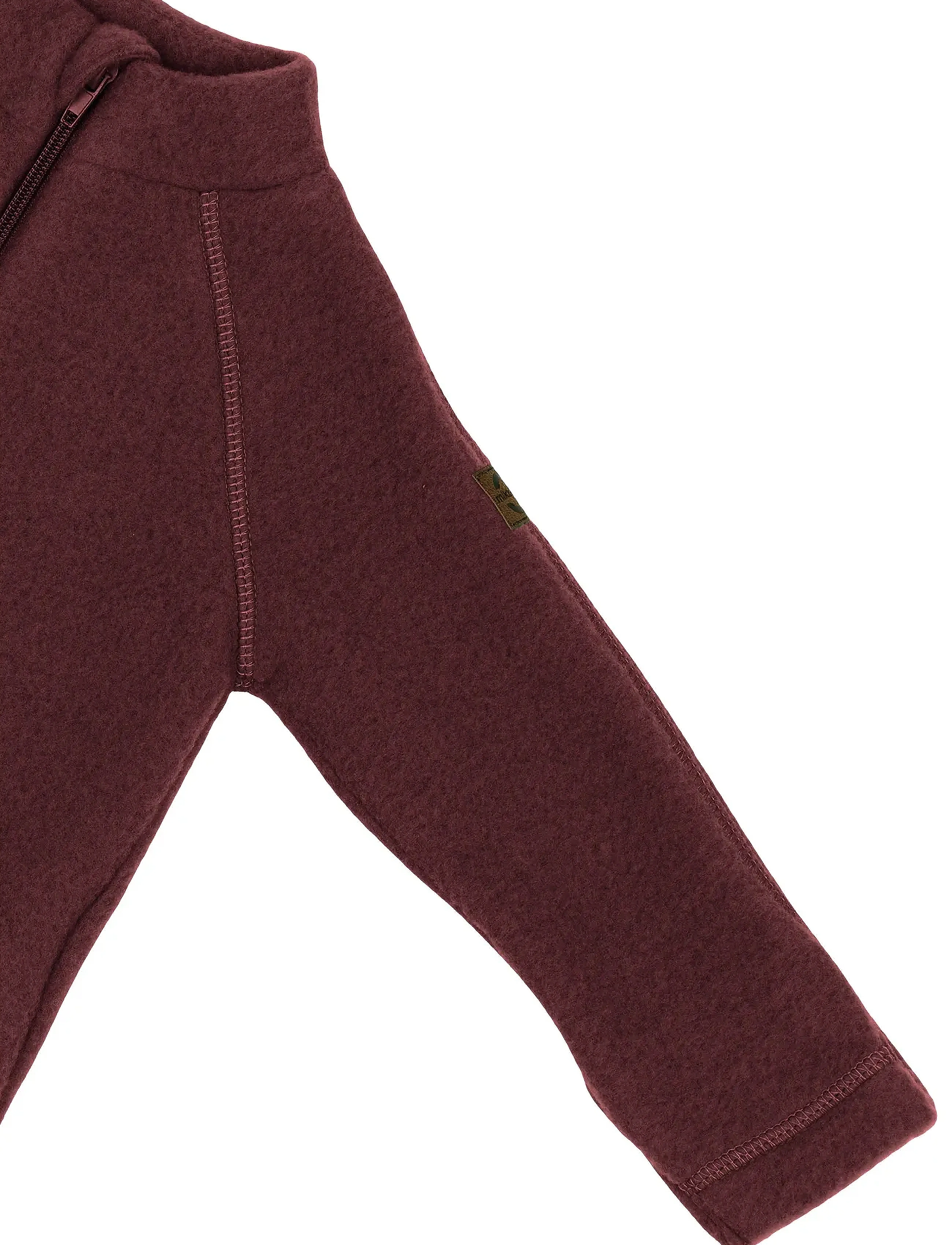 mikk-line - Wool Baby Jacket - efterårsjakker - rum raisin - 3