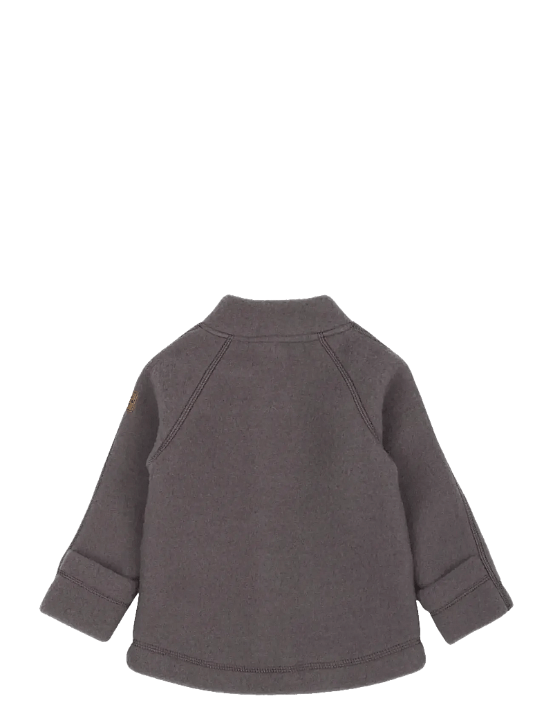 mikk-line - Wool Baby Jacket - fleecejackor - sparrow - 1