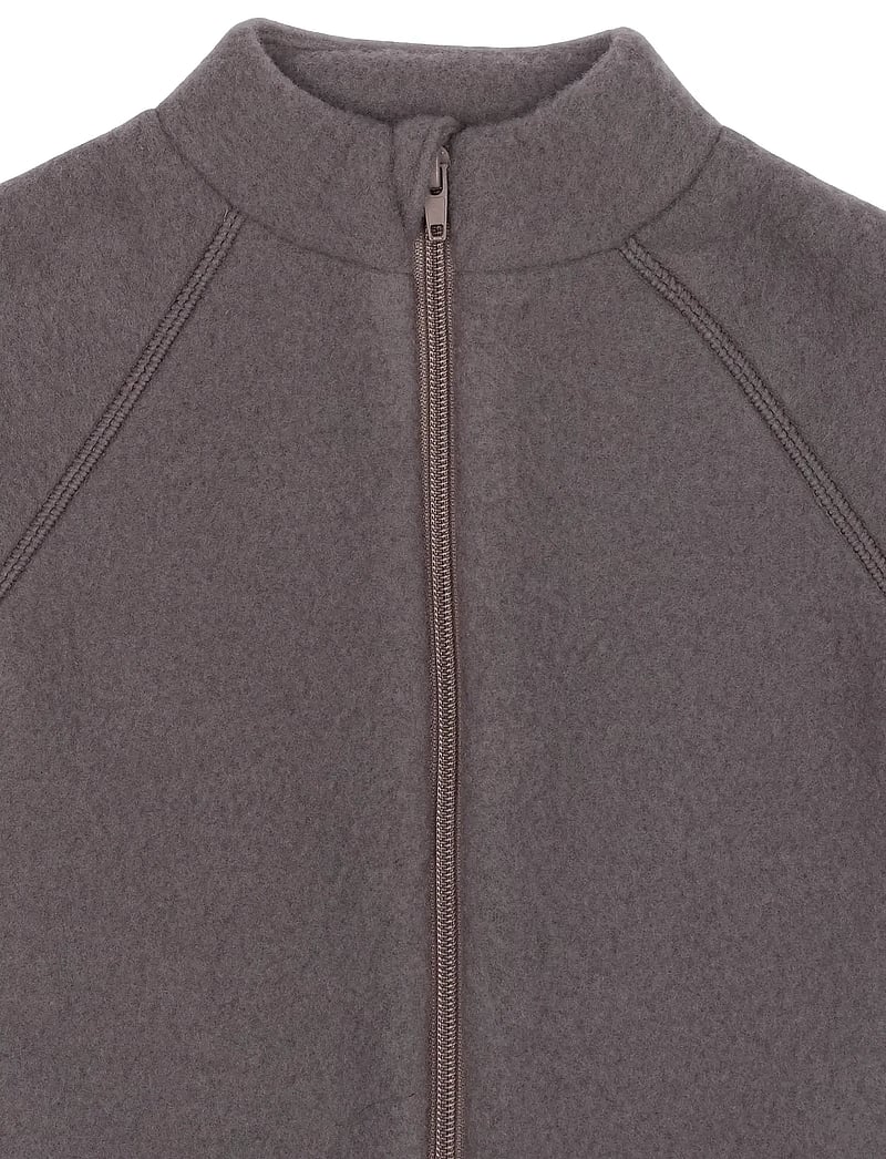 mikk-line - Wool Baby Jacket - fleecejackor - sparrow - 3