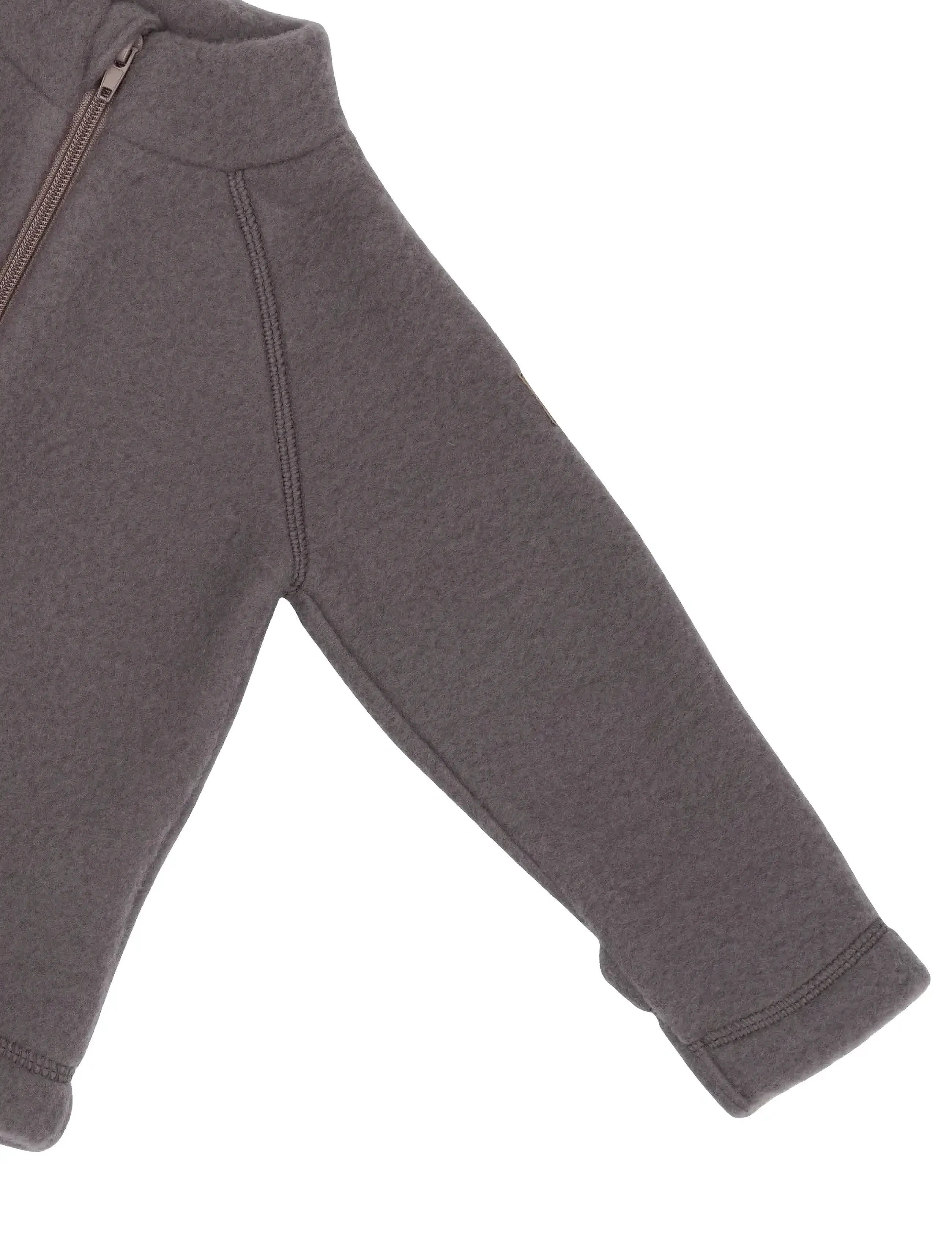 mikk-line - Wool Baby Jacket - efterårsjakker - sparrow - 4