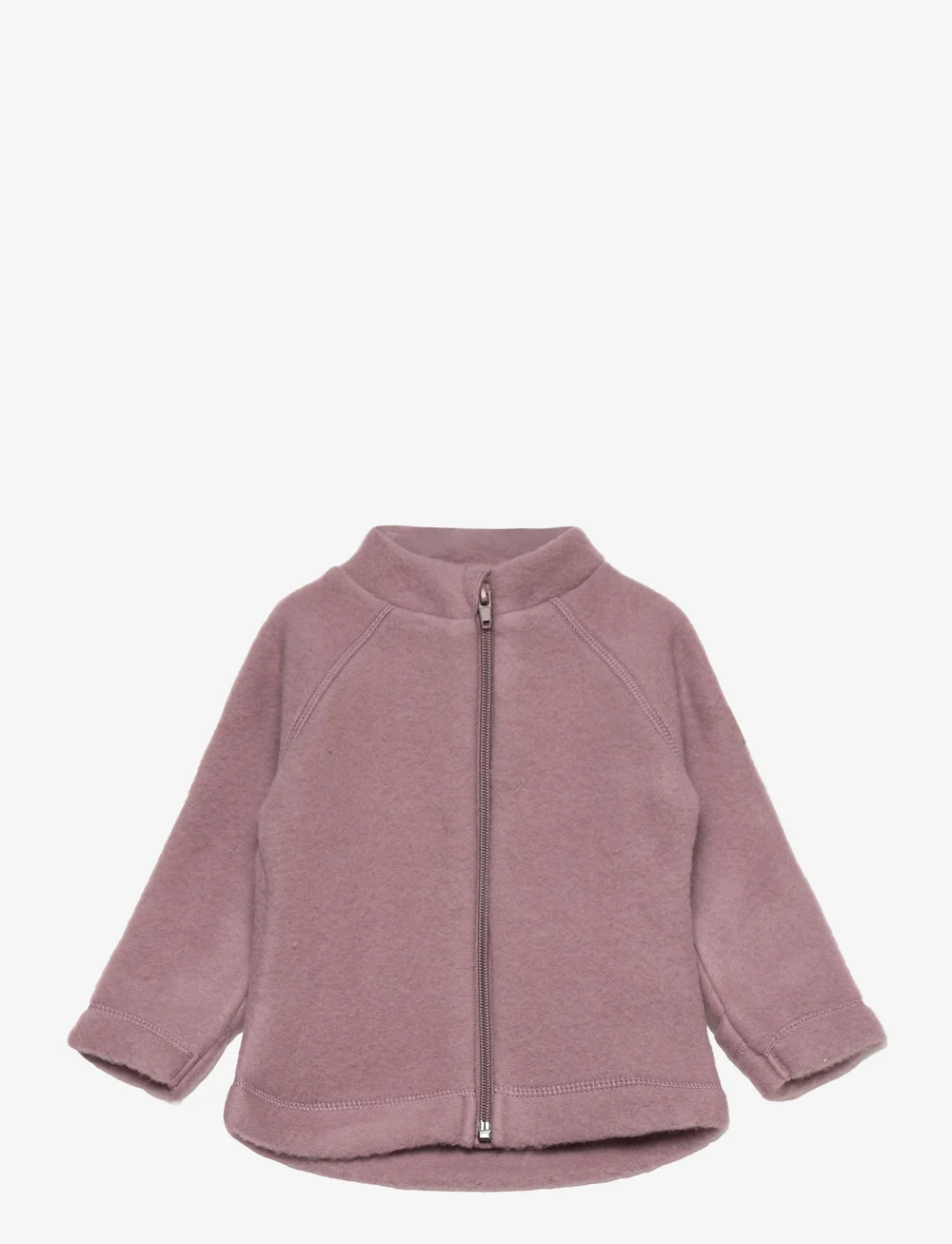 mikk-line - Wool Baby Jacket - fleecejackor - twilight mauve - 0