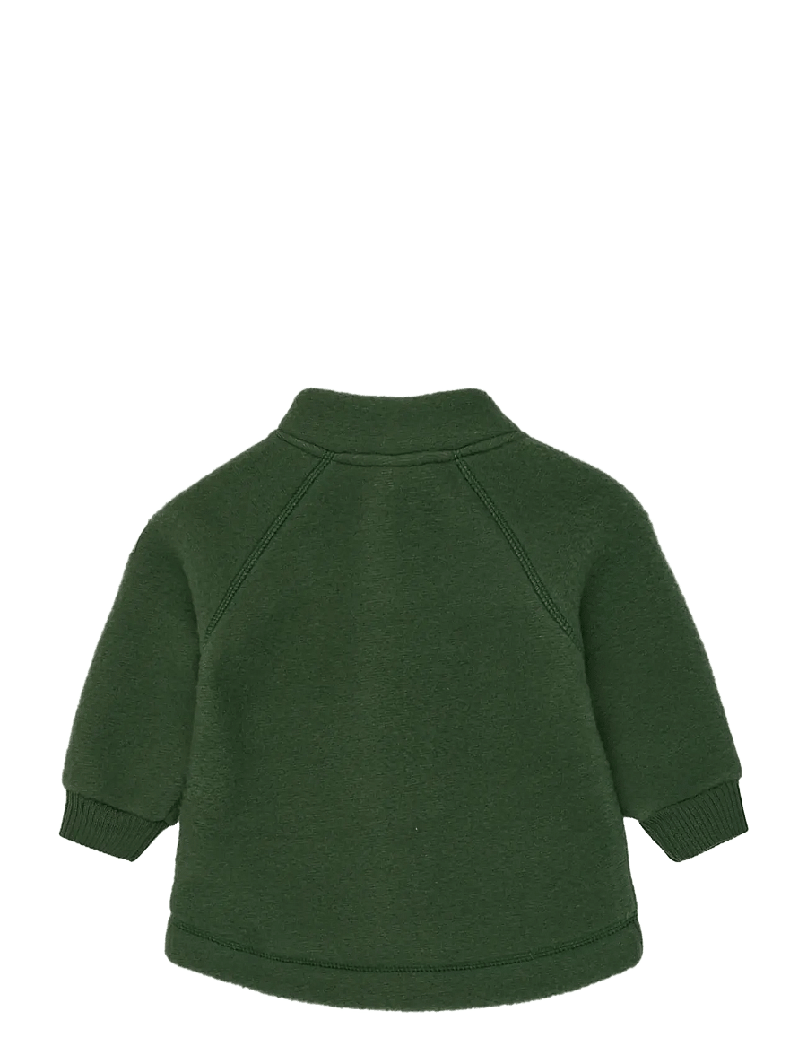 mikk-line - Wool Jacket - fleecejacken - kombu green - 1