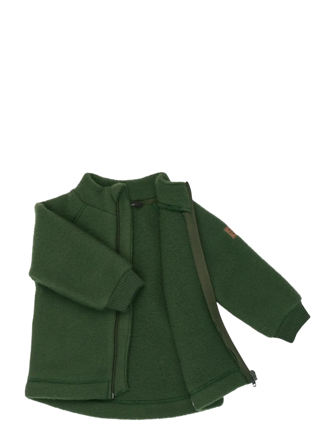 mikk-line - Wool Jacket - fleecejacken - kombu green - 2