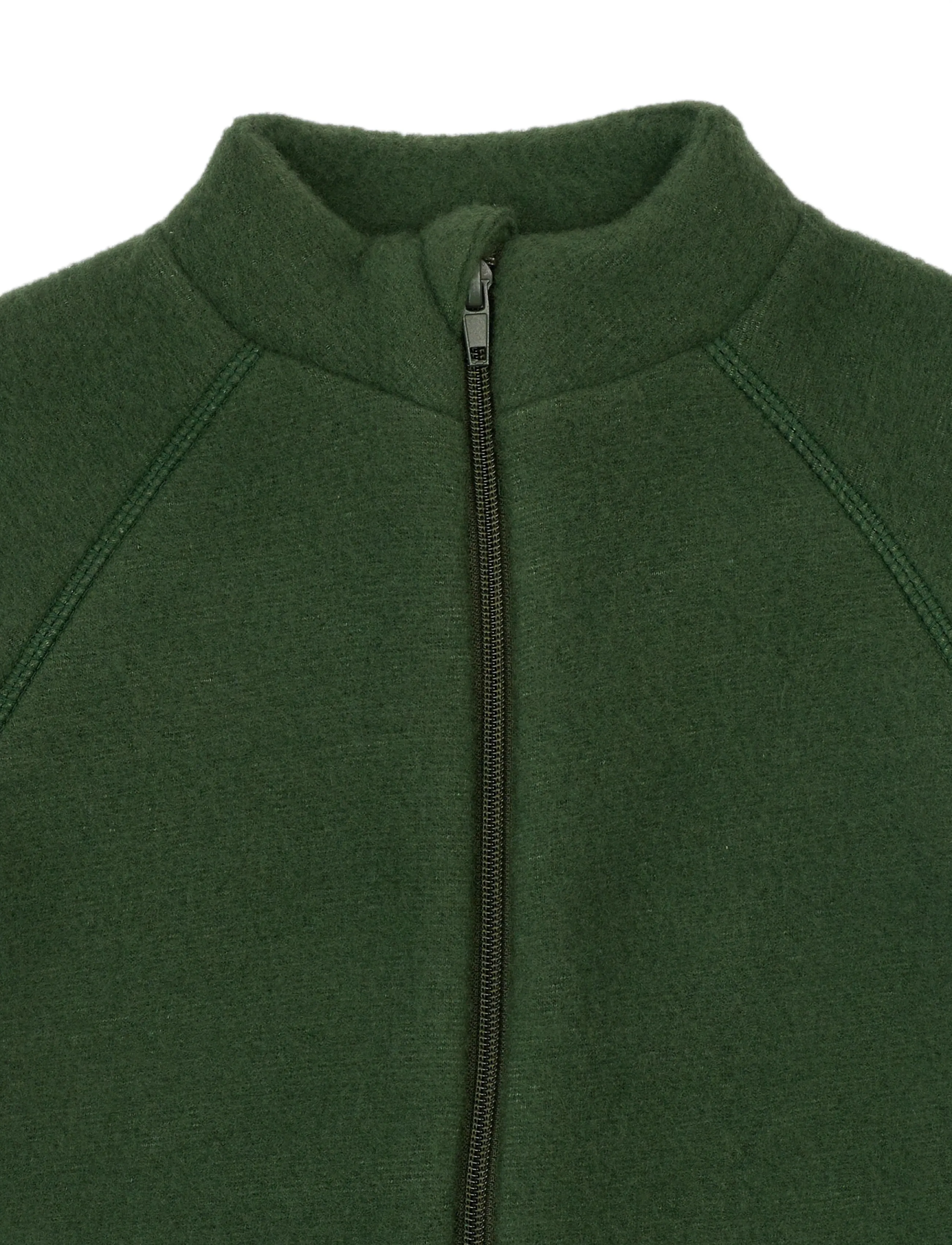 mikk-line - Wool Jacket - fleecejacken - kombu green - 3