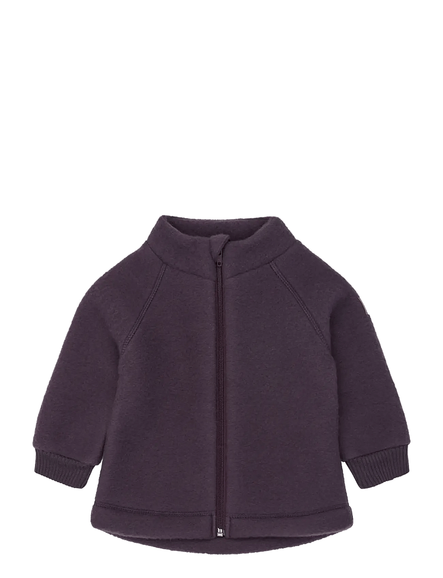mikk-line - Wool Jacket - fleecejacken - plum perfect - 0