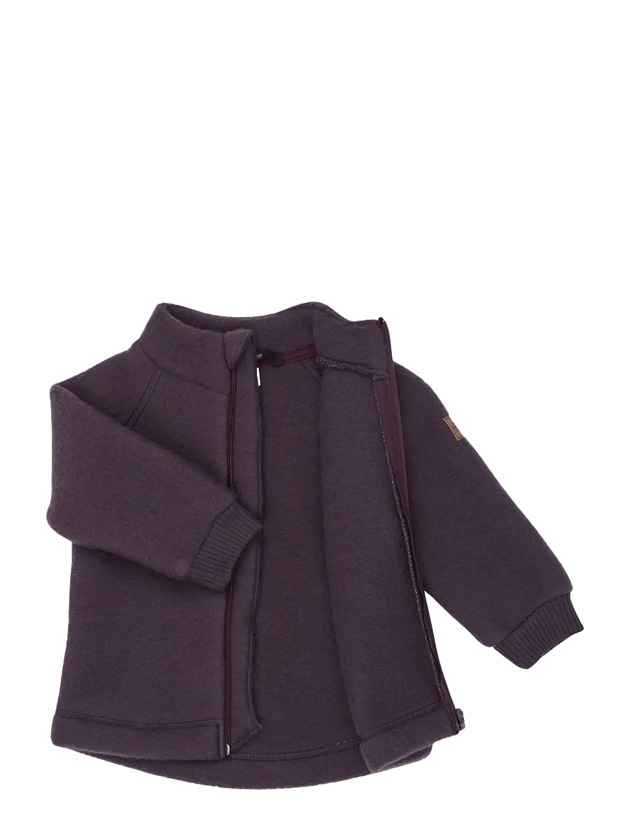 mikk-line - Wool Jacket - fleecejacken - plum perfect - 2