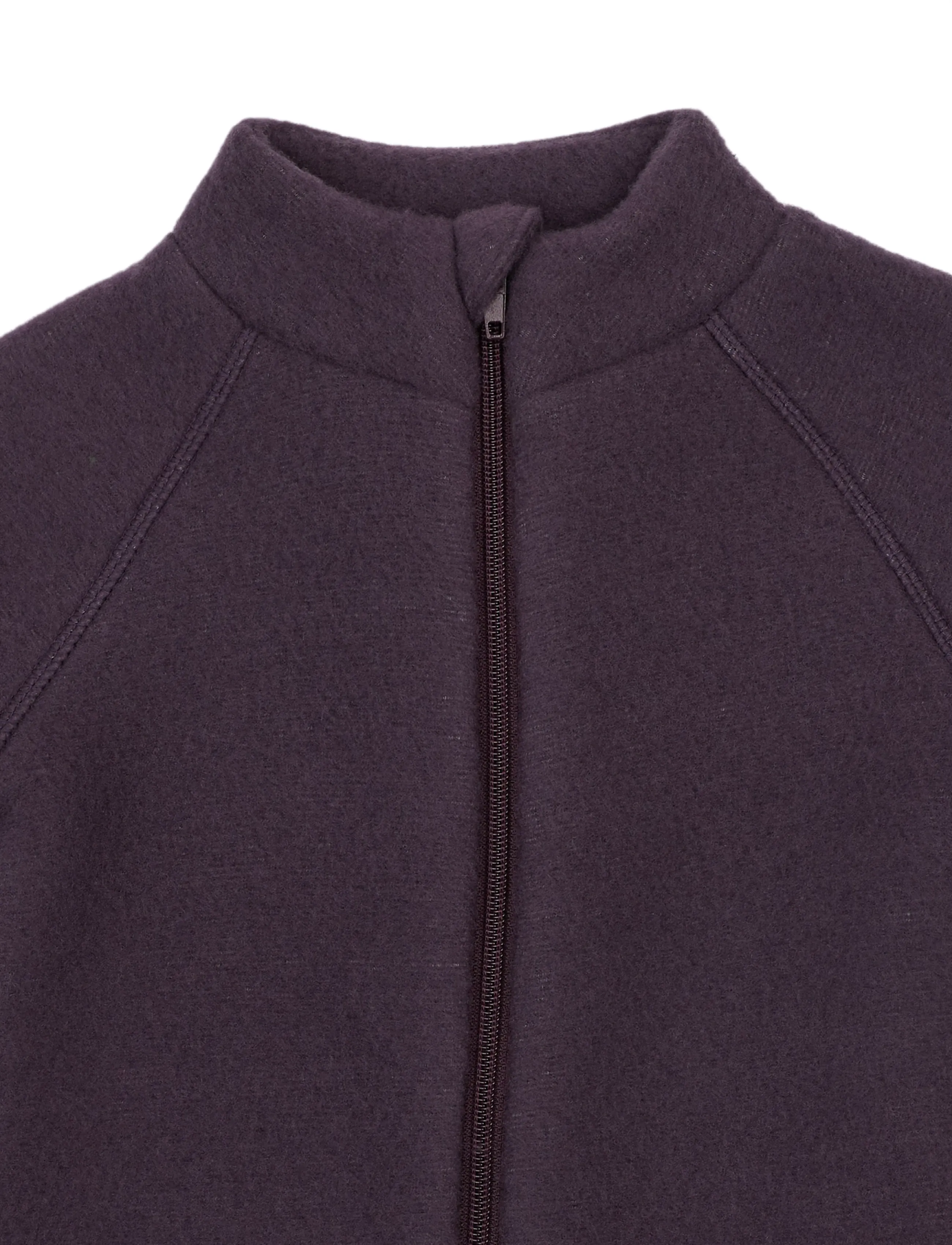 mikk-line - Wool Jacket - fleece jackets - plum perfect - 3