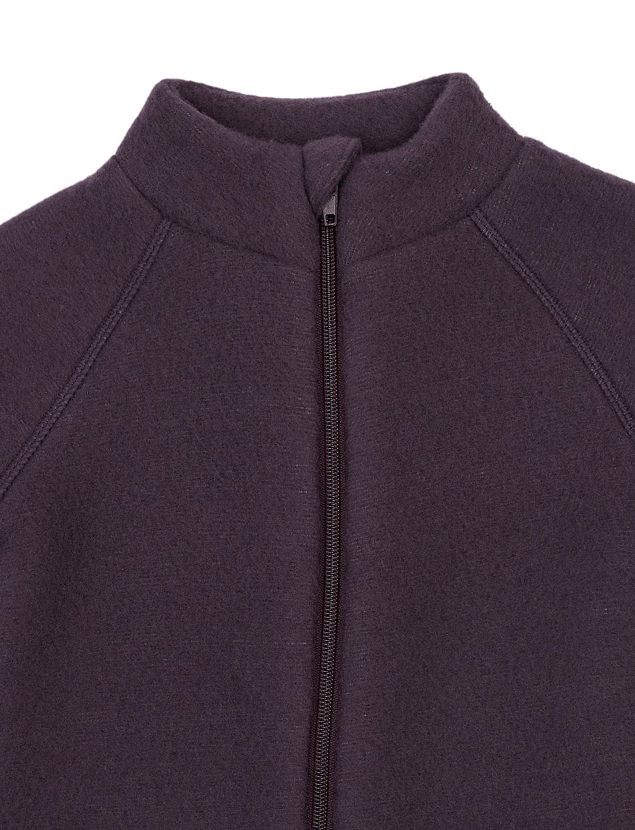mikk-line - Wool Jacket - fleecejacken - plum perfect - 3