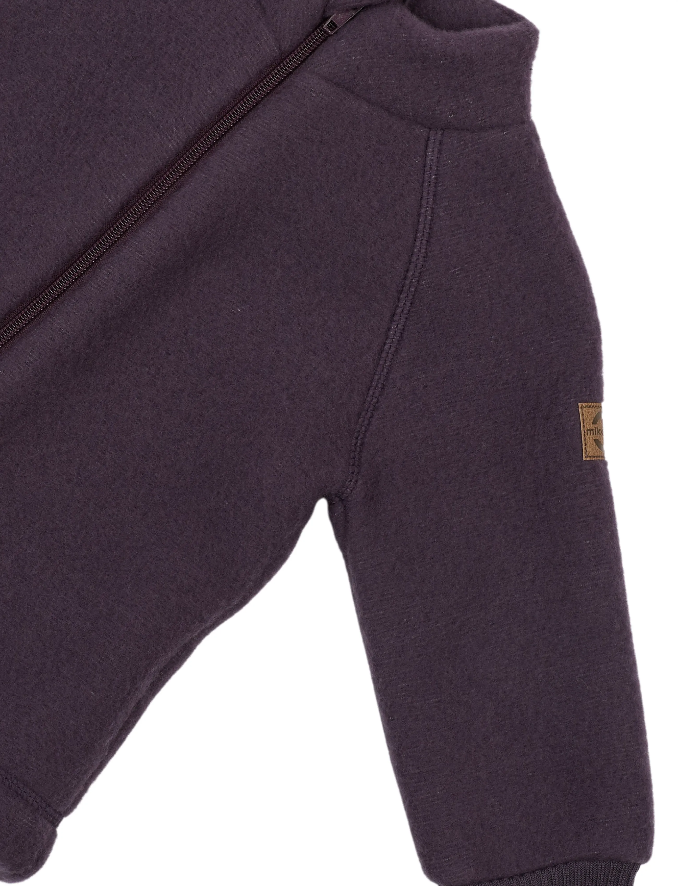mikk-line - Wool Jacket - fleece jackets - plum perfect - 4
