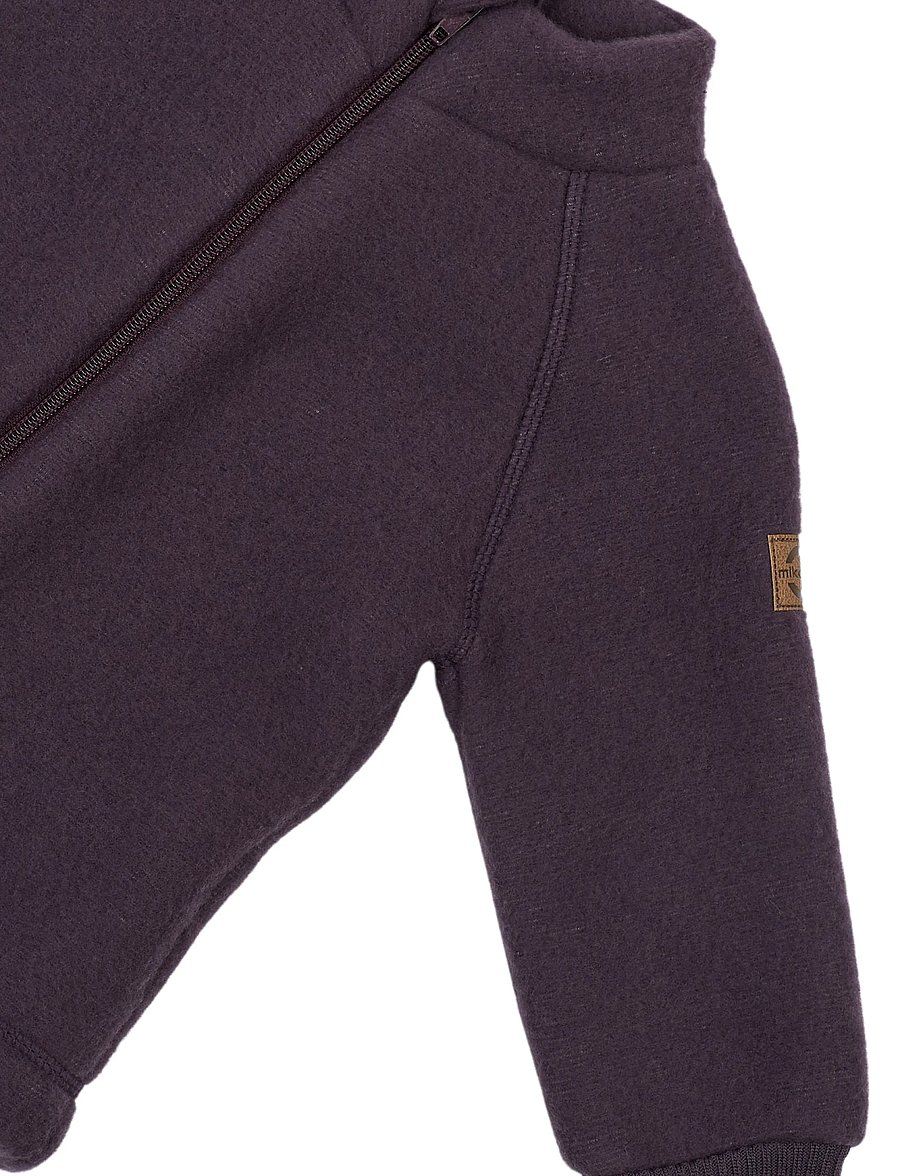 mikk-line - Wool Jacket - fleecejacken - plum perfect - 4