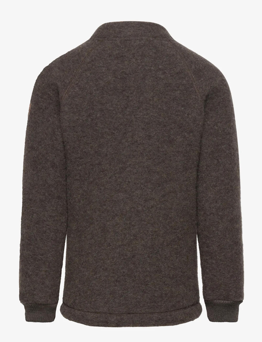 mikk-line - Wool Jacket - fliisjakid - dark brown melange - 2