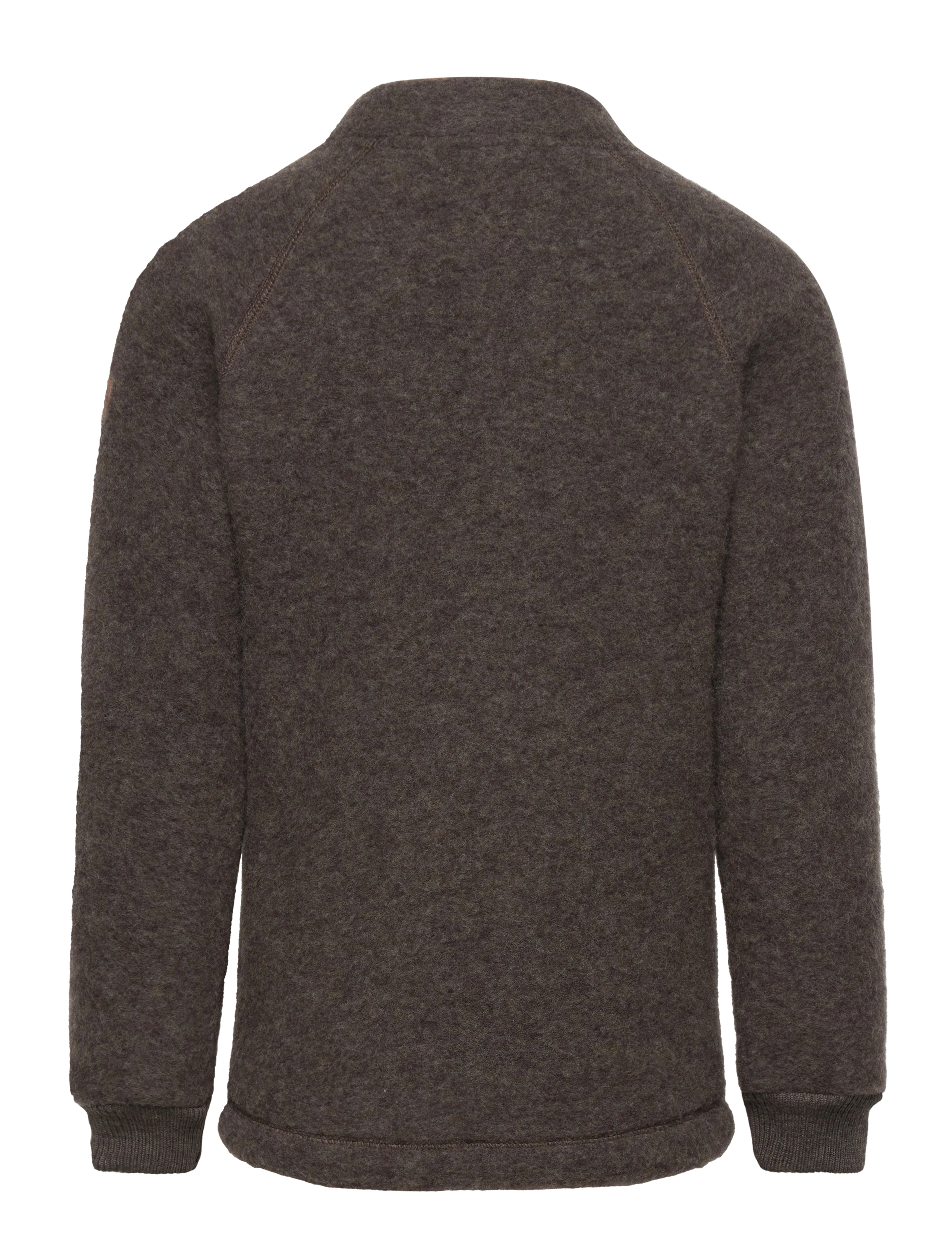 mikk-line - Wool Jacket - herbstjacken - dark brown melange - 2