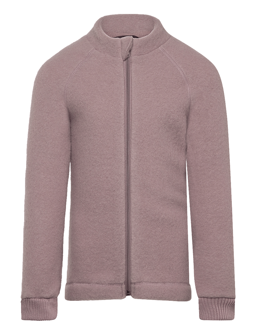 mikk-line - Wool Jacket - fleecejacken - twilight mauve - 1