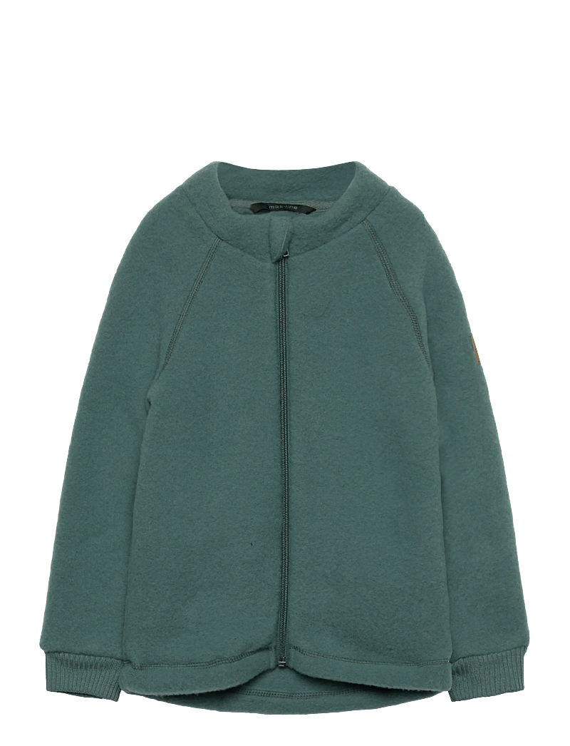 mikk-line - Wool Jacket - fleece jackets - balsam green - 0