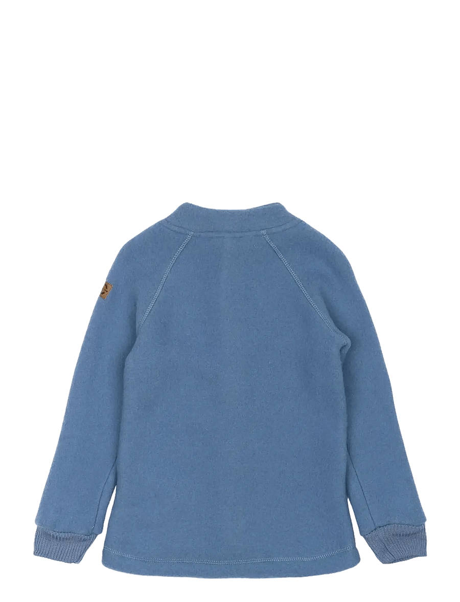 mikk-line - Wool Jacket - fleecejakker - flint stone - 1