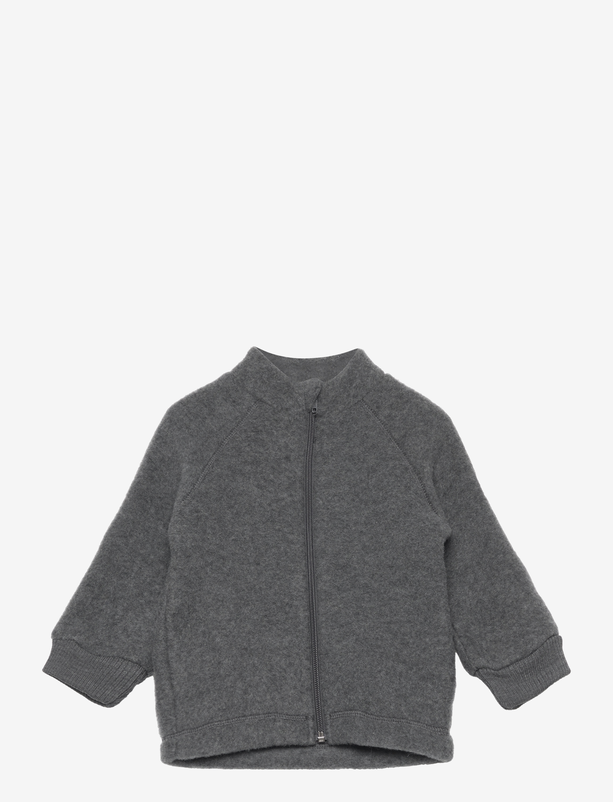 MIKK-LINE Wolle Jacke Grau - 104 - Kinder