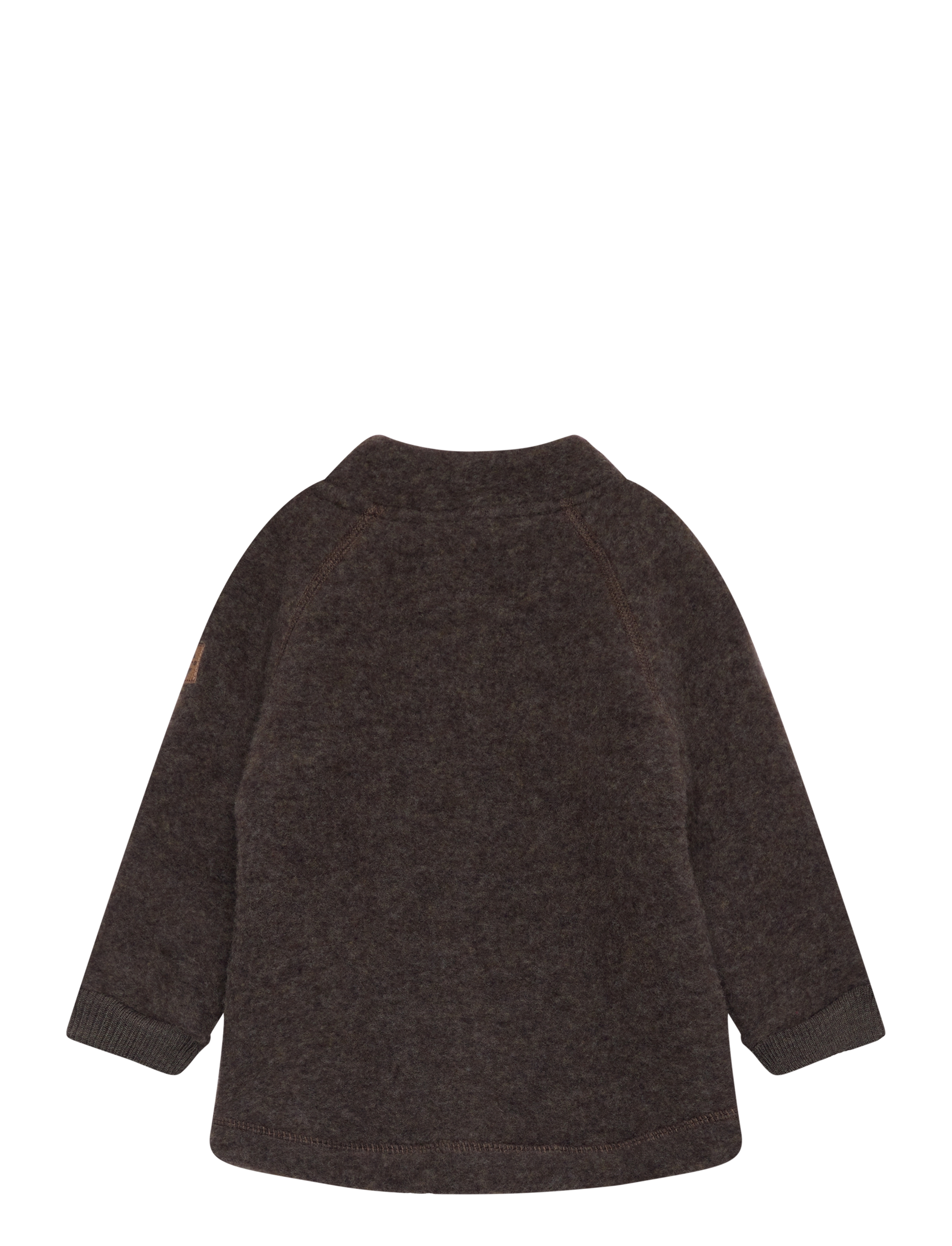 mikk-line - Wool Jacket - fall jackets - dark brown melange - 1