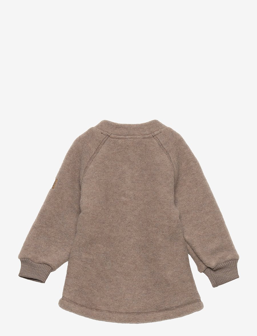 mikk-line - Wool Jacket - fliisjakid - melange denver - 2