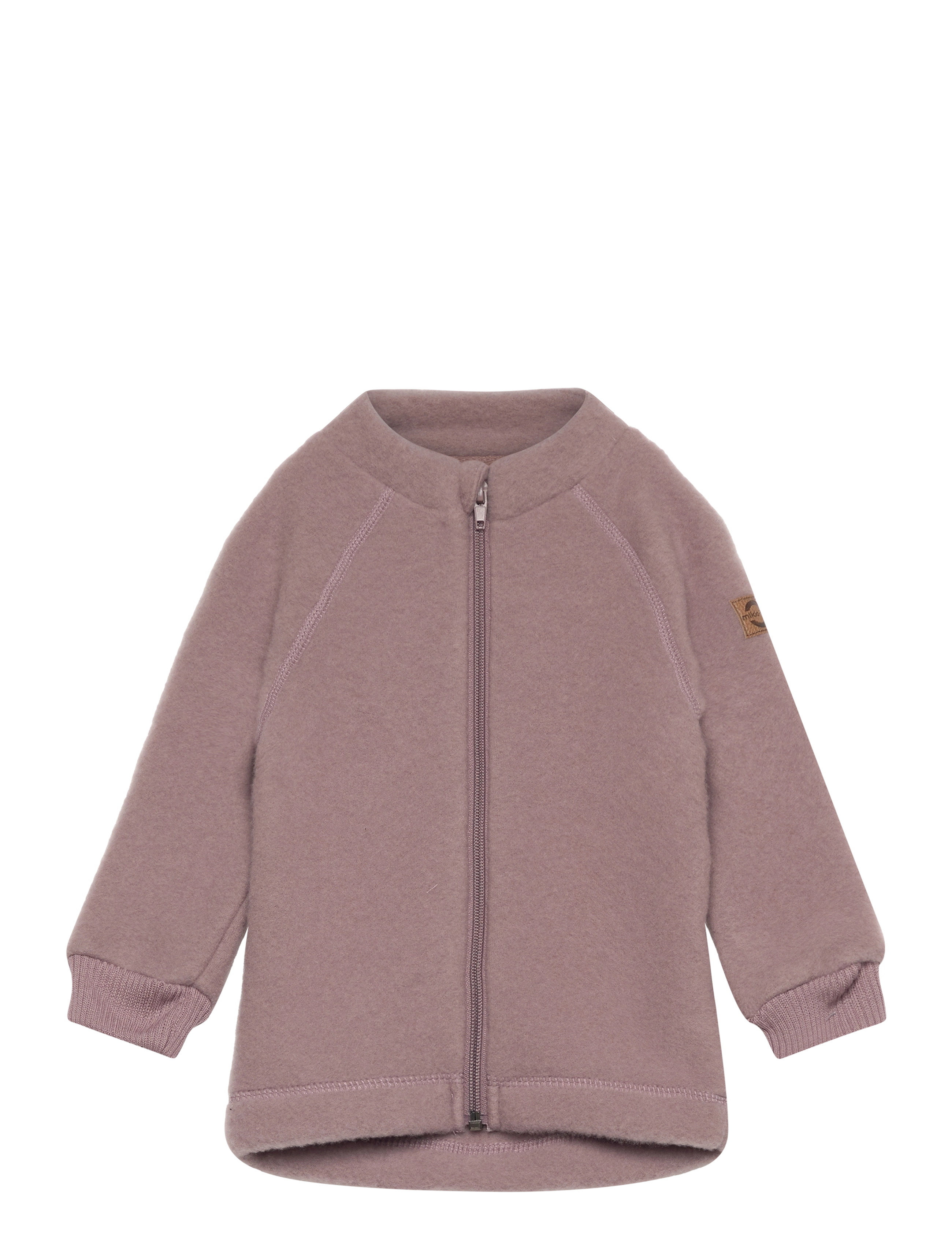 mikk-line Wool Jacket, Børn, Uld Lynlåsjakke, Pink, Str: 86