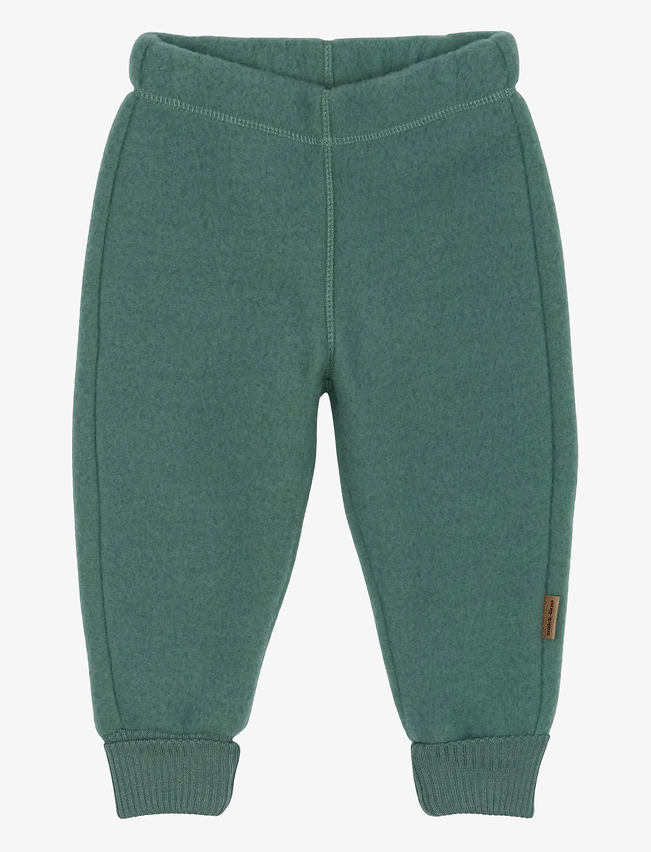 mikk-line - WOOL Pants - balsam green - 0