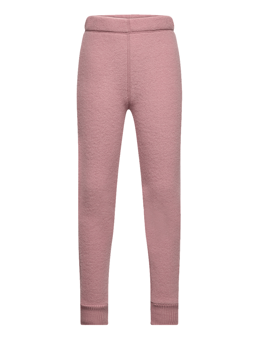 mikk-line - WOOL Pants - fliispüksid - burlwood - 0