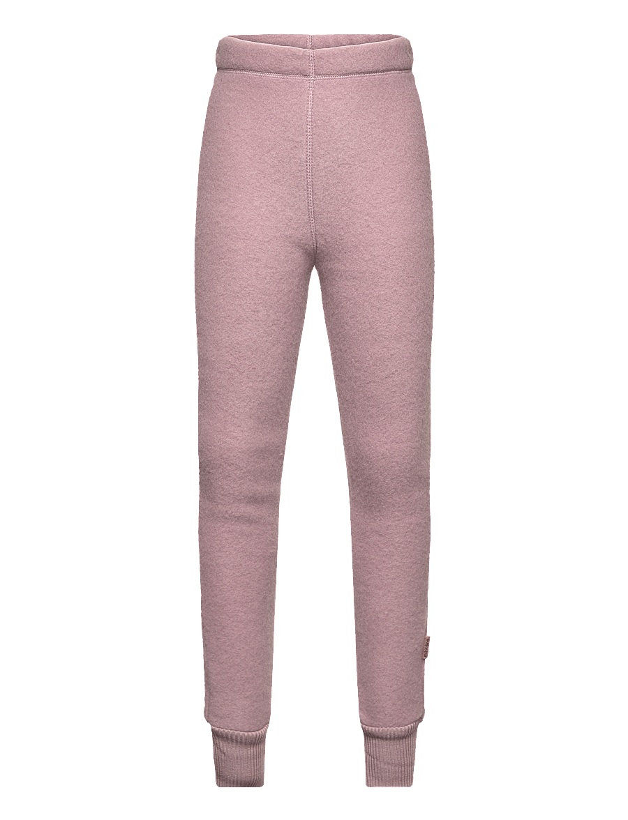 mikk-line - WOOL Pants - fliisist püksid - twilight mauve - 1