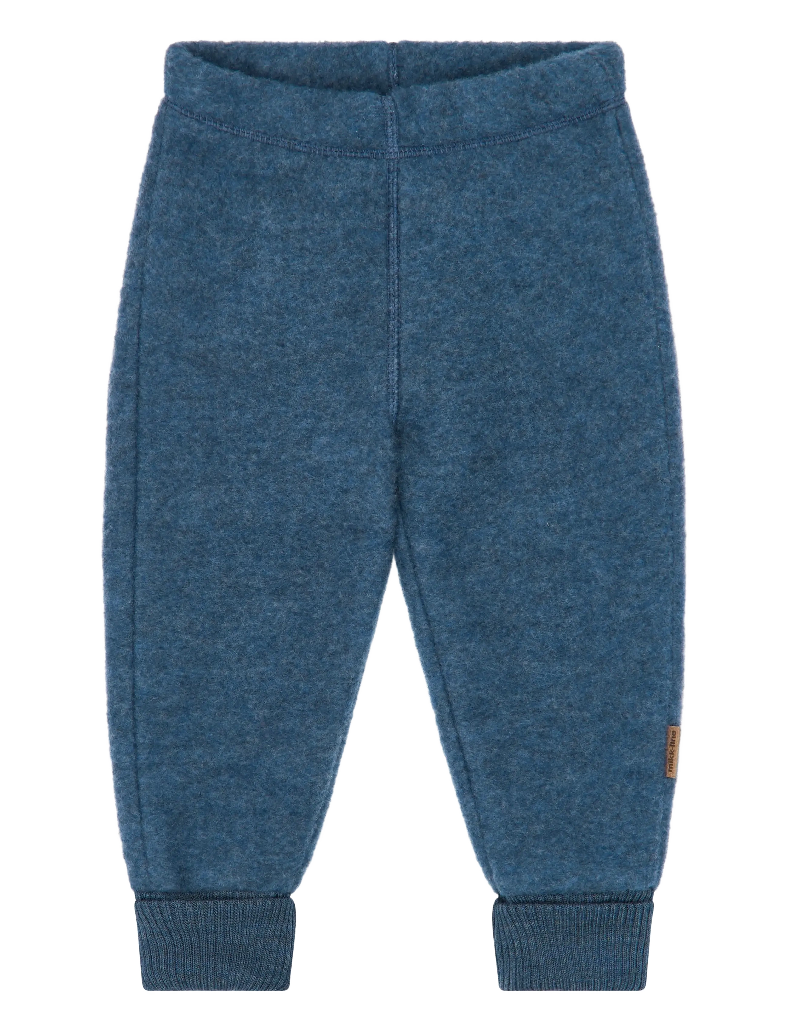 mikk-line Wool Pants - Kleidung - BLUE MELANGE / blue