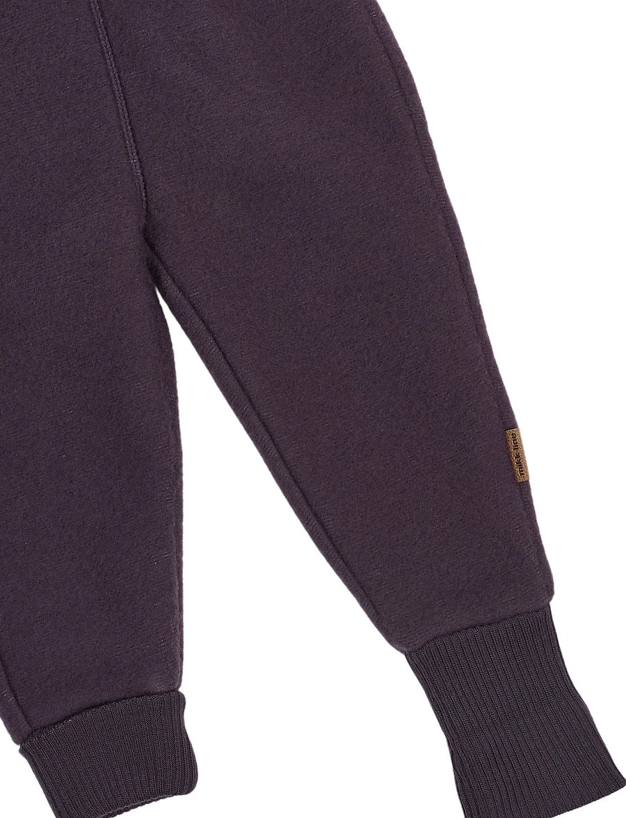mikk-line - Wool Pants - fleecehosen - plum perfect - 2