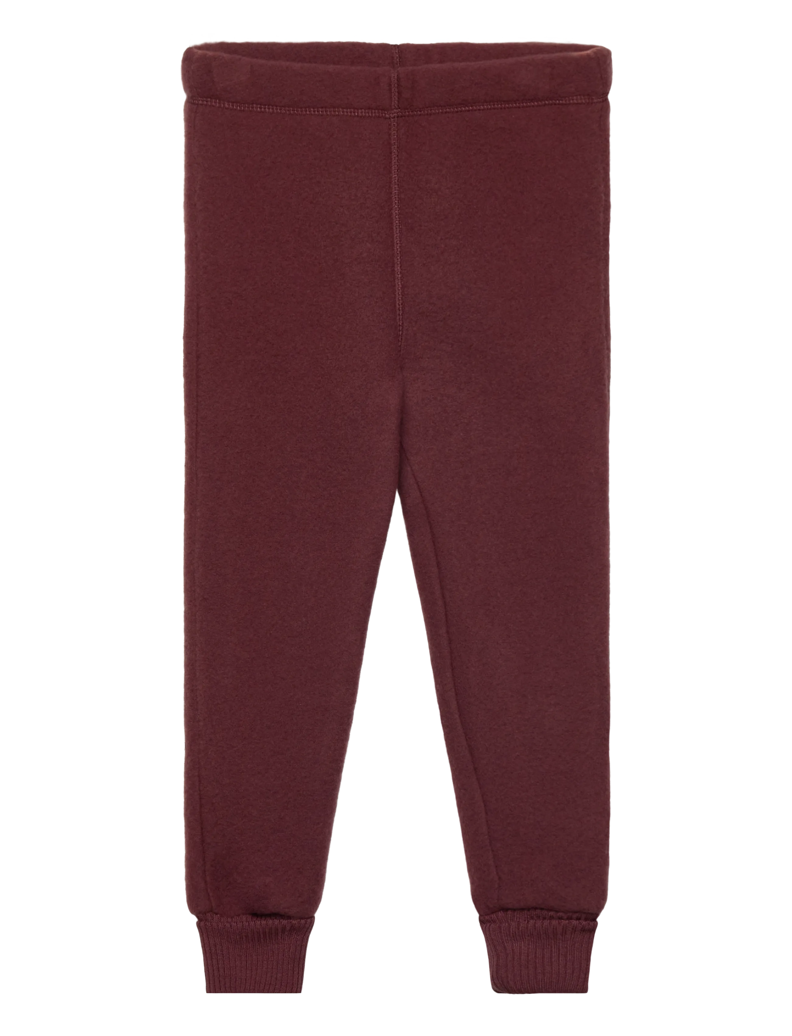 mikk-line - WOOL Pants - byxor - rum raisin - 0