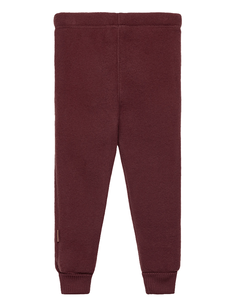 mikk-line - WOOL Pants - fleecebyxor - rum raisin - 1
