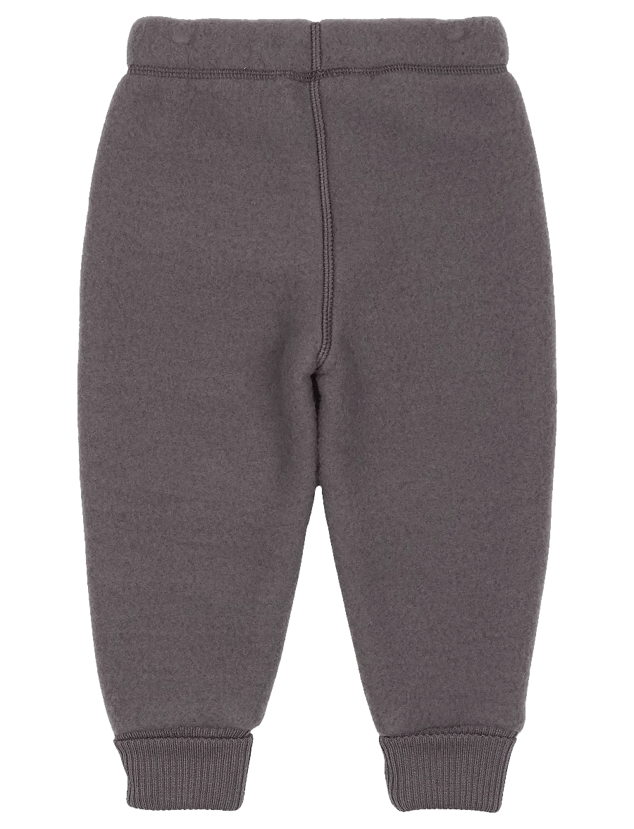 mikk-line - WOOL Pants - fliisist püksid - sparrow - 1