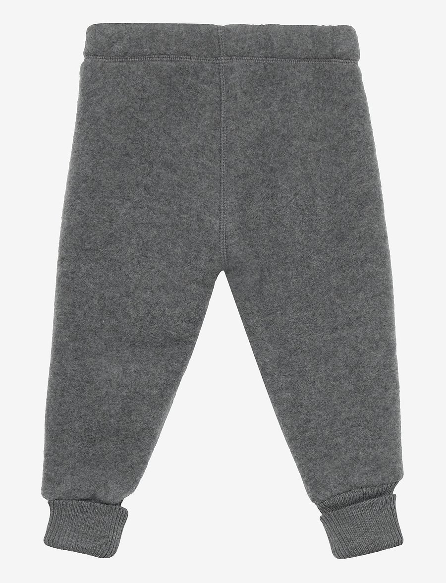 mikk-line - Wool Pants - fleecehosen - anthracite melange - 1