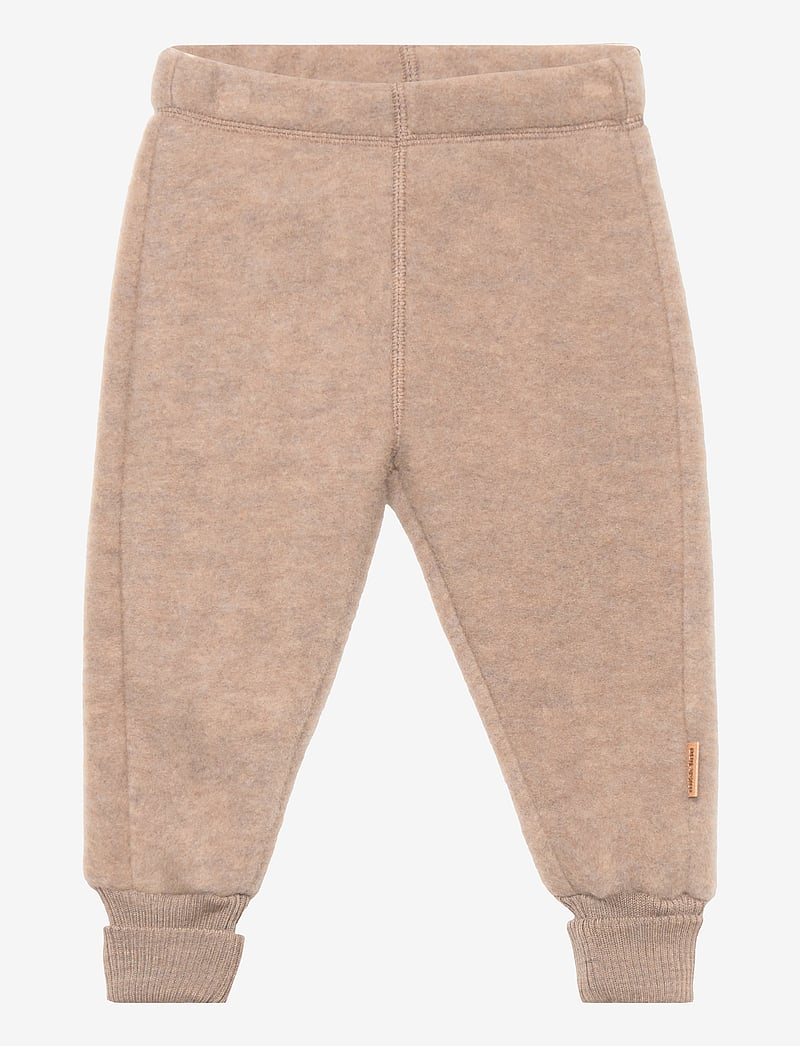mikk-line - Wool Pants - fleecebyxor - melange denver - 1