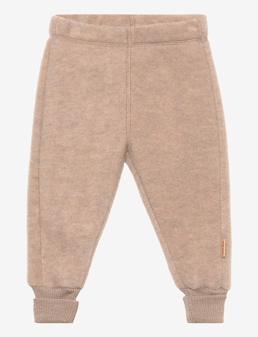 mikk-line - Wool Pants - fliisist püksid - melange denver - 1