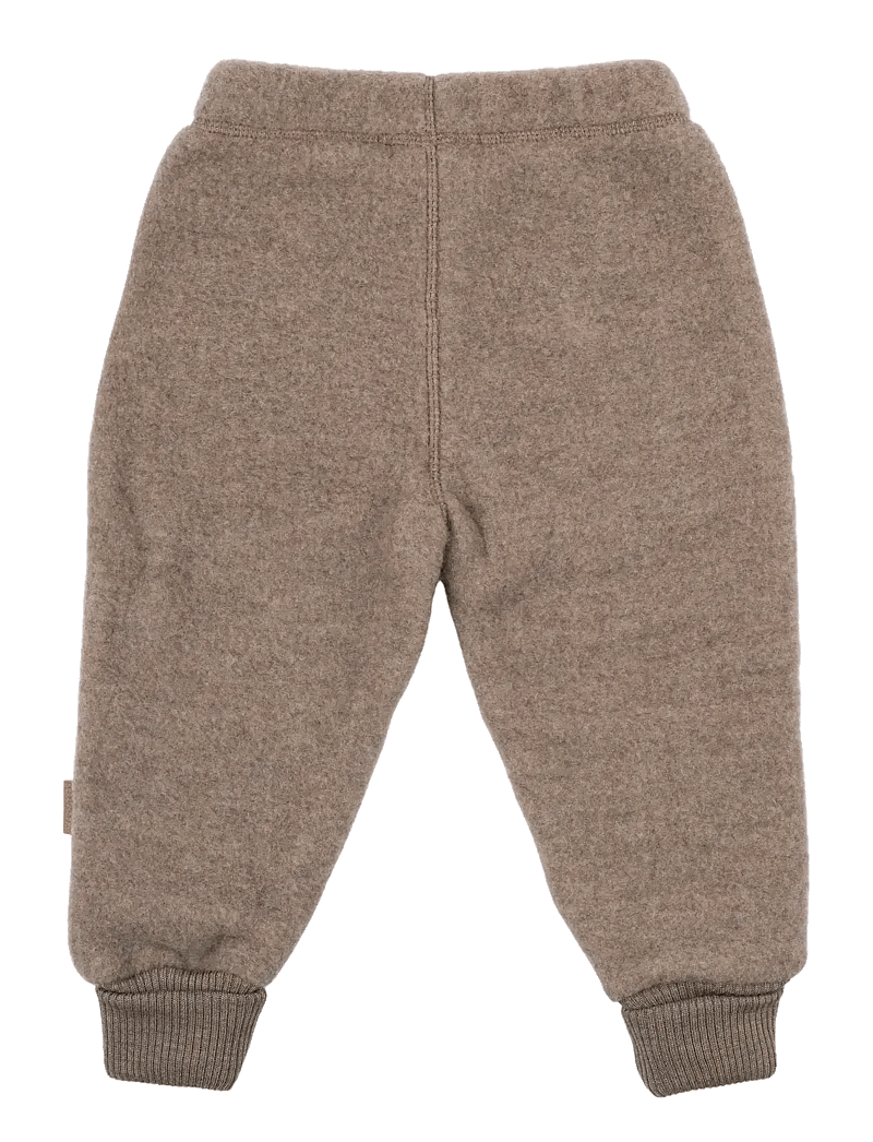 mikk-line - Wool Pants - fleecebyxor - melange denver - 2