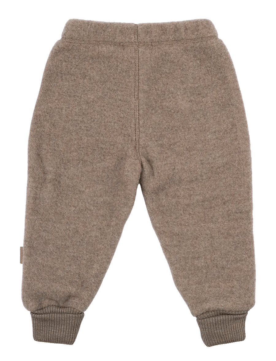 mikk-line - Wool Pants - fliisist püksid - melange denver - 2