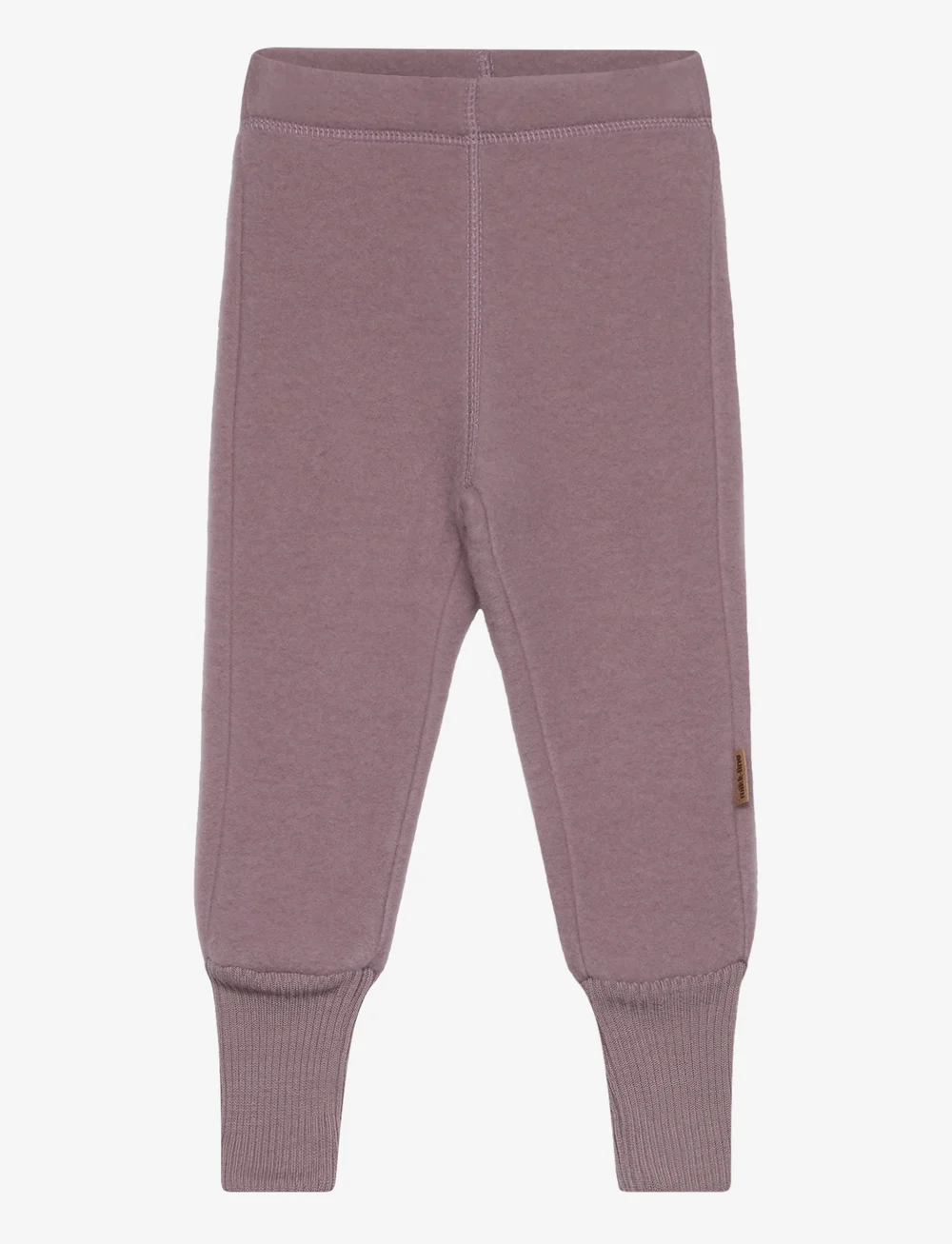 mikk-line - Wool Pants - fliisist püksid - twilight mauve - 0