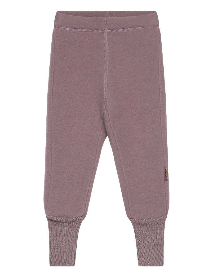mikk-line - Wool Pants - fliisist püksid - twilight mauve - 0