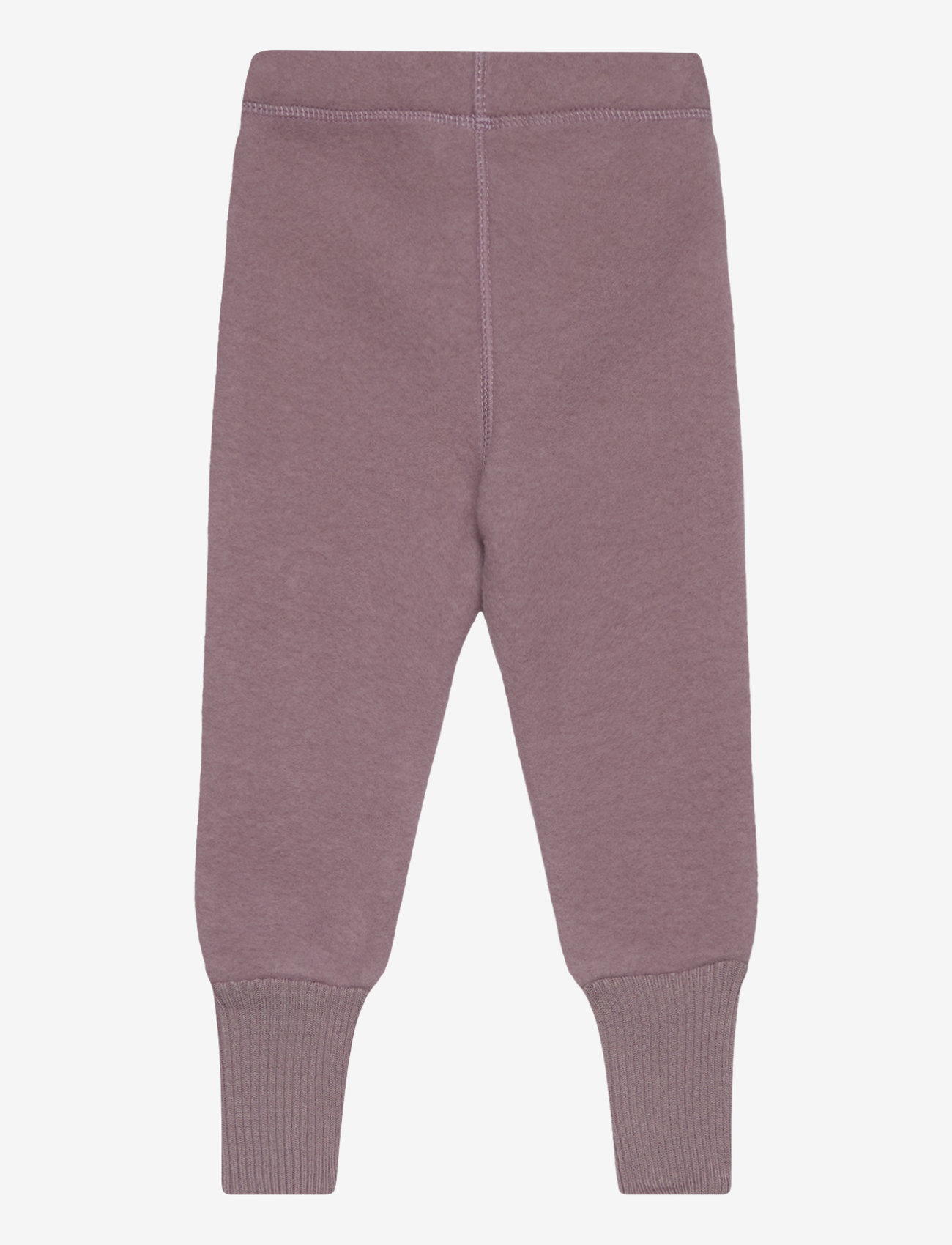 mikk-line - Wool Pants - fleece trousers - twilight mauve - 1